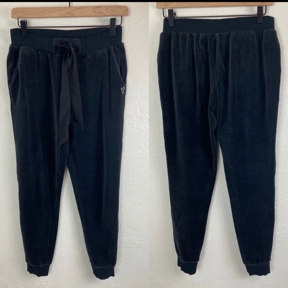 LAST CHANCE!! Cozy Velvet Joggers - Picture 2 of 6